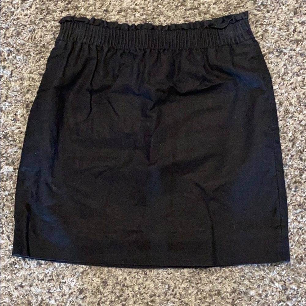 J Crew Linen-cotton Skirt